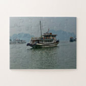 Junk Boat in Ha Long Bay, Vietnam Legpuzzel (Horizontaal)