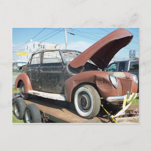 Junk Car, 2 Briefkaart (Voorkant)