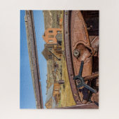 Junk Car Uitzicht Bodie Legpuzzel (Verticaal)