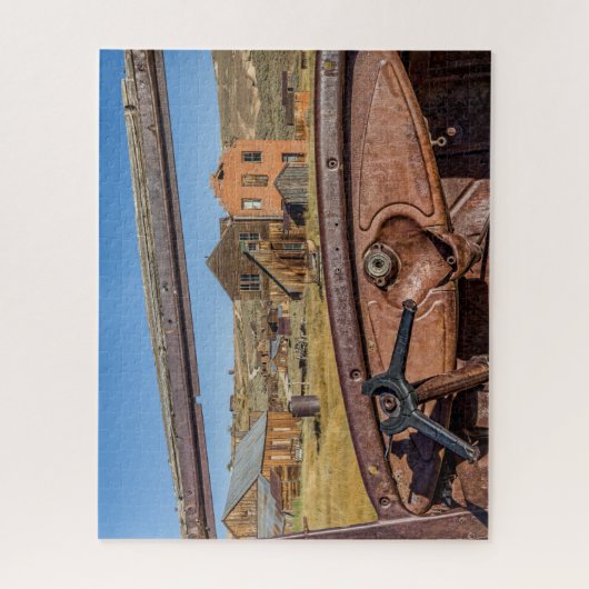 Junk Car Uitzicht Bodie Legpuzzel (Verticaal)