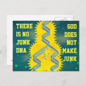 junk DNA-briefkaart Briefkaart (Voorkant / Achterkant)