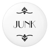 JUNK DRAWER KERAMISCHE KNOP (Voorkant)