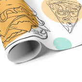 Junk Food Cadeaupapier (Rol Hoek)