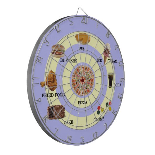 Junk Food Dart Board Dartbord (Voorkant Links)