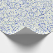 Junk Food Doodle Cadeaupapier (Hoek)