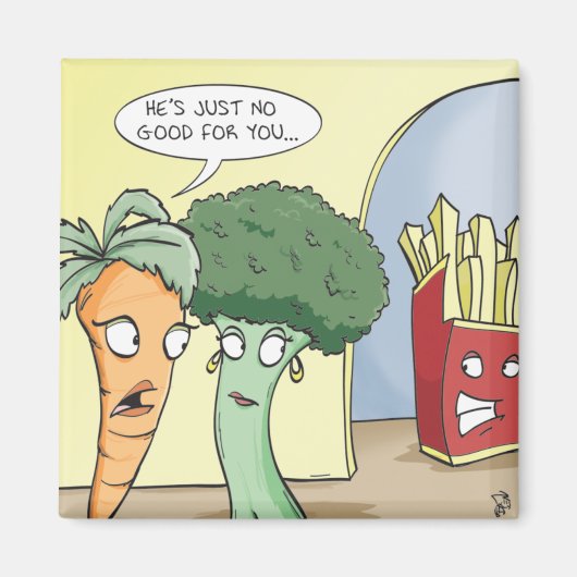 Junk Food Magneet (Voorkant)