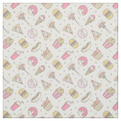 Junk Food Pattern Stof (Swatch)