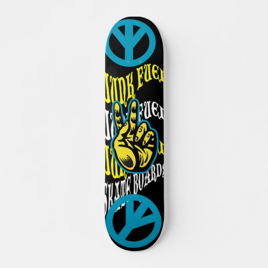 JUNK FUEL PEACE SKATEBOARD (Voorkant)