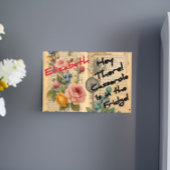 Junk Journal Floral Post haar Post-it® Notes