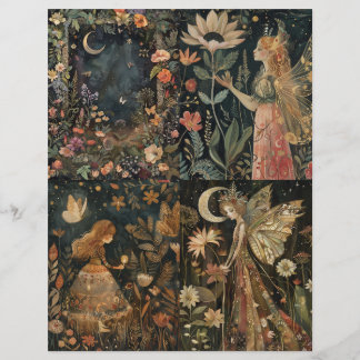 Junk Journal Hoesje Bossenfeeën