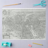 Junk Journal Paris — Achtergrond Tissuepapier (Craft)