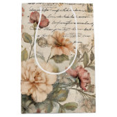 Junk Journal  Rozen Medium Cadeauzakje (Voorkant)