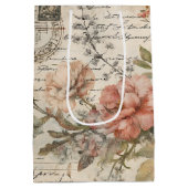 Junk Journal  Rozen Medium Cadeauzakje (Achterkant)