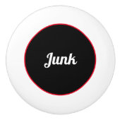 Junk Keramische Knop (Voorkant)