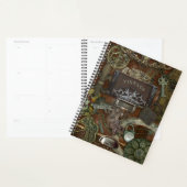 Junk Metal Steampunk Planner (Display)