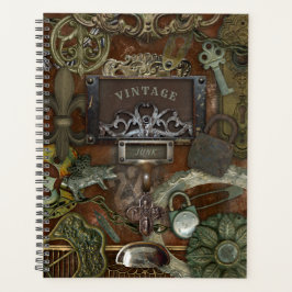  Junk Metal Steampunk Planner