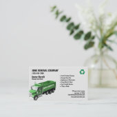 Junk Removal Company Visitekaartje (Staand voorkant)