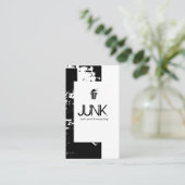 Junk Yard, schroot, recycling Visitekaartje (Staand voorkant)