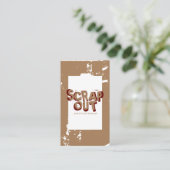 Junk Yard, schroot, recycling Visitekaartje (Staand voorkant)