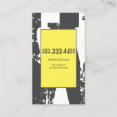 Junk Yard, schroot, recycling Visitekaartje (Achterkant)