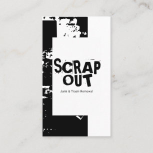 Junk Yard, schroot, recycling Visitekaartje