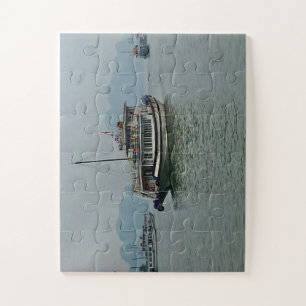 Junkboot in Ha Long-baai, Vietnam Legpuzzel