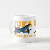 Junkers Ju 87 Koffiemok (Voorkant links)