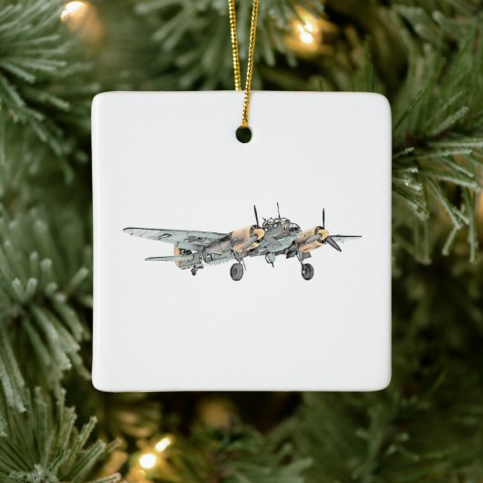 Junkers Ju 88 Bomber Keramisch Ornament (Boom)