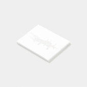 Junkers Ju 88 Bomber Post-it® Notes (Schuin)