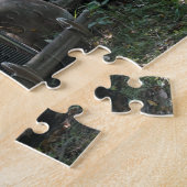 Junkyard-auto's Legpuzzel (Zijkant)
