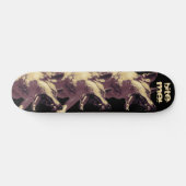 Junkyard Dog Mean German Shepherd Skateboard (Horizontaal)