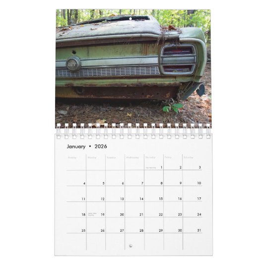 Junkyard Muscle Calendrier 1 (Jan 2026)