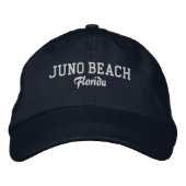 Juno Beach Florida Casquette de baseball brodé (Devant)