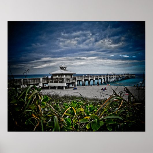 Juno Beach Pier Poster (Voorkant)