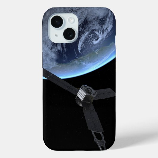 Juno ruimtevaartuig tijdens zijn Earth Flyby Case-Mate iPhone Case (Achterkant)