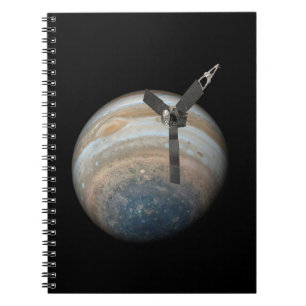 Juno Spacecraft bij Planet Jupiter Notitieboek