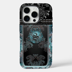 Junobeau Peshfyee Gotisch Uniek Monogram iPhone 16 Pro Hoesje