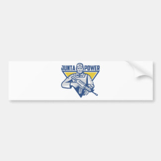 Junta-macht van het Oekraïense leger Bumpersticker