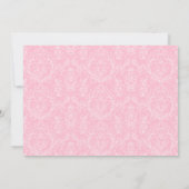 Jupe de caniche Invitations de fête d'anniversaire (Dos)