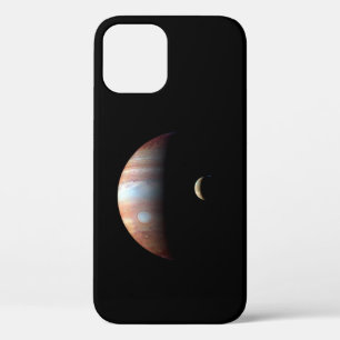 Jupiter 5e planeet met Cassini zonnestelsel iPhone 12 Hoesje