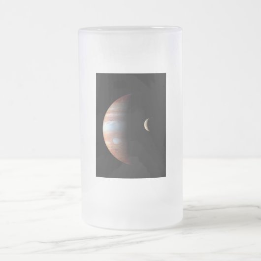 Jupiter 5th Planet met Cassini Solar System Matglas Bierpul (Center)