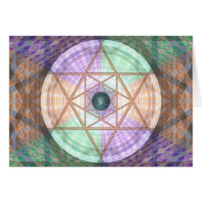 Jupiter and Earth per Martineau (kaarten) (Voorkant Horizontaal)