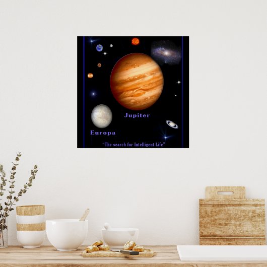 Jupiter art Poster (Cuisine)
