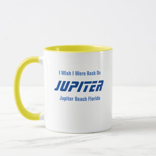 Jupiter Beach Florida Coffee Mug (Gauche)