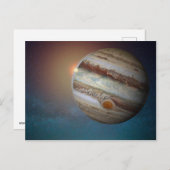 Jupiter Briefkaart (Voorkant / Achterkant)