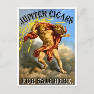 Jupiter Cigars 1868 Briefkaart