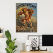 Jupiter Cigars Poster (Thuiskantoor)