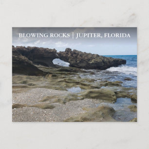 Jupiter Eiland Florida Blowing Rocks Preserve Briefkaart