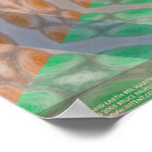 Jupiter en Earth per Martineau Poster (Hoek)