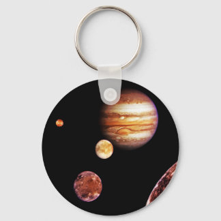 Jupiter en Hare Moons Sleutelhanger